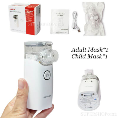 Contec NE-M02 Mesh Nebulizer by Contec front view Bangladesh — MediportBD (হাসপাতাল মেশিন)