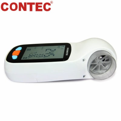 CONTEC SP70B Handheld Digital Spirometer Pulmonary Function Spirometry,Bluetooth by Contec front view Bangladesh — MediportBD