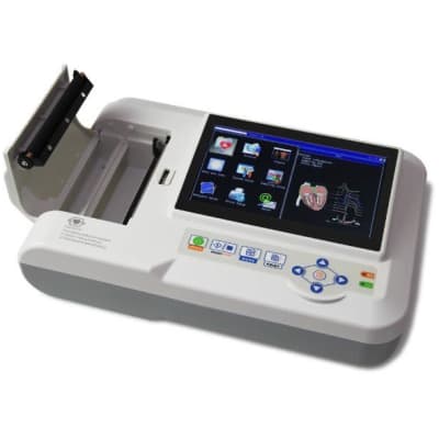 CONTEC Touch 6-Channel Elecreocardiograph 12-Lead ECG/EKG Machine + PC Software, ECG 600G by Contec Bangladesh — MediportBD (হাসপাতাল মেশিন)