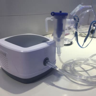 Table Top NE-J01 Contec Compressor Nebulizer by Contec front view Bangladesh — MediportBD (হাসপাতাল মেশিন)