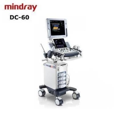 Mindray DC-60 Exp 4D Color Doppler Ultrasound System with X-Insight by Mindray front view Bangladesh — MediportBD (হাসপাতাল মেশিন)