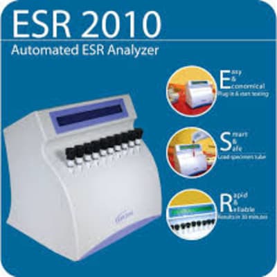 MINDRAY ESR-2010 Erythrocyte Sedimentation Rate Analyzer by Mindray front view Bangladesh — MediportBD