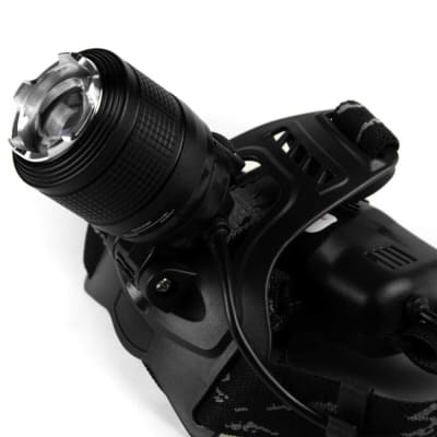 Dual Light Zoom Headlamp T6 front view Bangladesh — MediportBD (ডায়াগনস্টিক যন্ত্রপাতি)