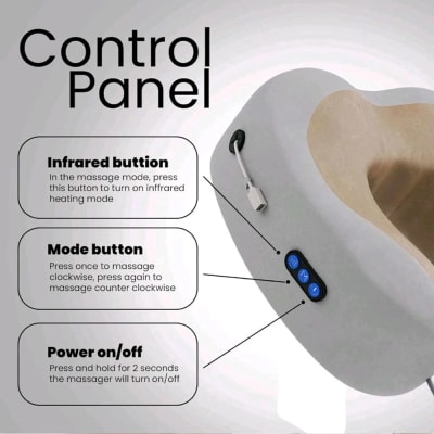 Blueidea Neck Massager Pillow BLD118 front view Bangladesh — MediportBD