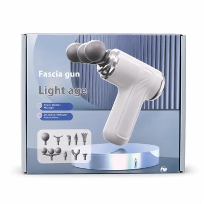 Fascia Massage Gun LM-130 With 9 Multi-Head Attachment Bangladesh — MediportBD