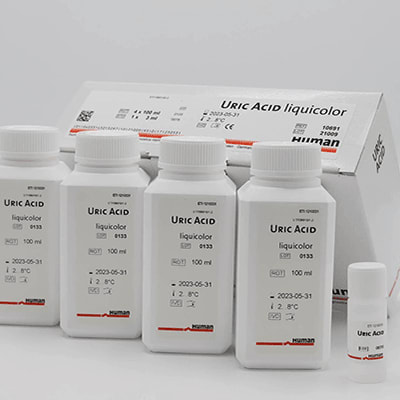 Uric Acid liquicolor Complete Kit by Human Bangladesh — MediportBD (ল্যাবরেটরি রিএজেন্ট)