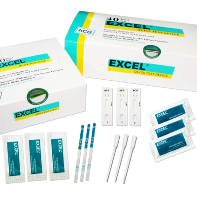 Excel hCG Pregnancy Rapid Test by Excel Bangladesh — MediportBD (ল্যাবরেটরি রিএজেন্ট)