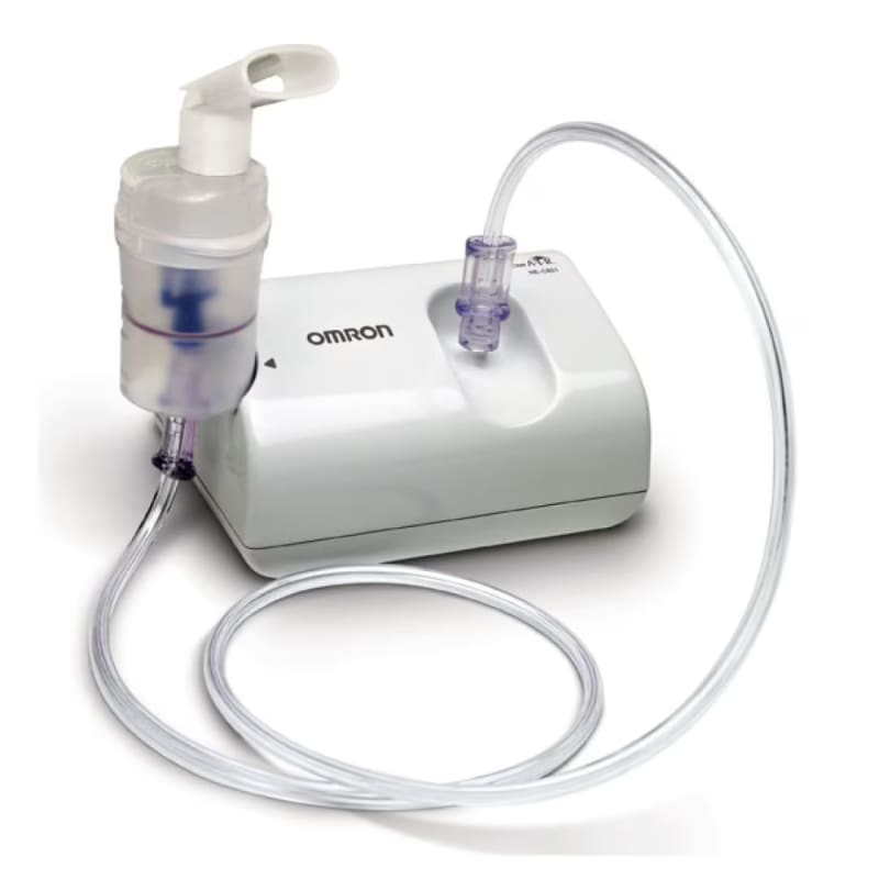 Omron Compressor Tabletop Nebulizer System NE-C801 by Omron Bangladesh — MediportBD (হাসপাতাল মেশিন)