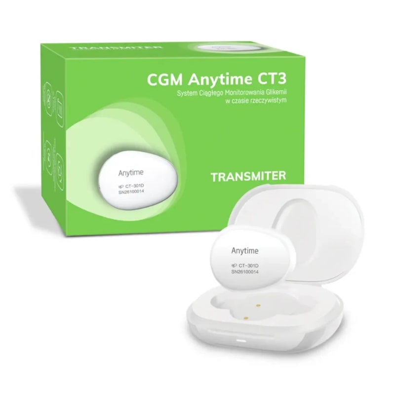 Yuwell Anytime CT-3 Rechargeable CGM Transmiter by Yuwell Bangladesh — MediportBD (ডায়াবেটিস কেয়ার)