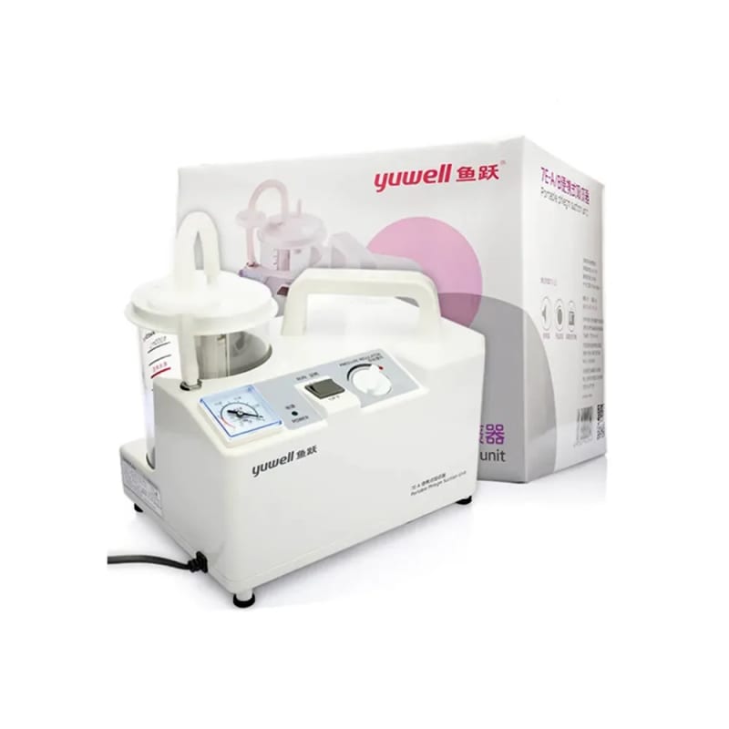 Yuwell Portable Phlegm Suction Unit 7E-A/B/D by Yuwell Bangladesh — MediportBD (হাসপাতাল মেশিন)