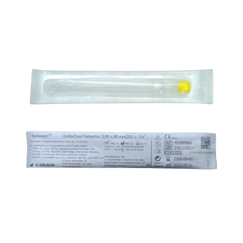 B-Braun Spinocan Spinal Needle 20G by B-Braun Bangladesh — MediportBD