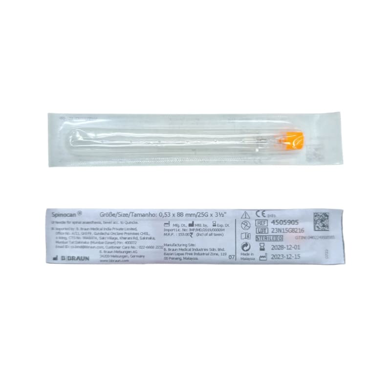 B-Braun Spinocan Spinal Needle 25G by B-Braun Bangladesh — MediportBD