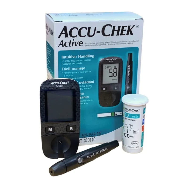 Accu-Chek Active Blood Glucose Monitoring System by Accu-Chek Bangladesh — MediportBD (ডায়াবেটিস কেয়ার)