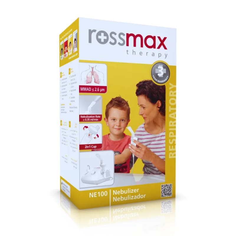 Rossmax NE100 Piston Nebulizer by Rossmax Bangladesh — MediportBD (হাসপাতাল মেশিন)