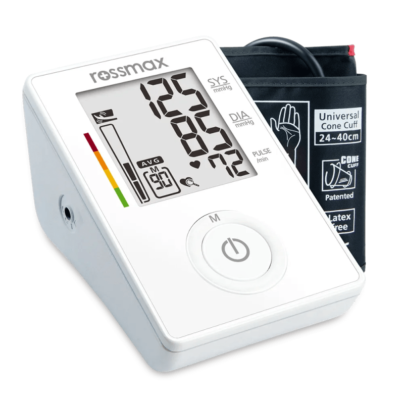 Rossmax CF155F Automatic Blood Pressure Monitor by Rossmax Bangladesh — MediportBD (ডায়াগনস্টিক যন্ত্রপাতি)