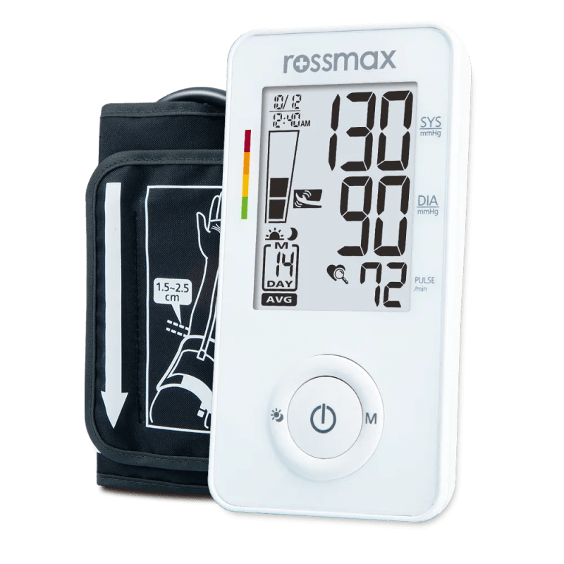 Rossmax AX356F Slim Type Automatic Blood Pressure Monitor by Rossmax Bangladesh — MediportBD (ডায়াগনস্টিক যন্ত্রপাতি)