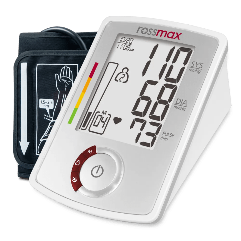 Rossmax AU941F Deluxe Automatic Blood Pressure Monitor by Rossmax Bangladesh — MediportBD (ডায়াগনস্টিক যন্ত্রপাতি)