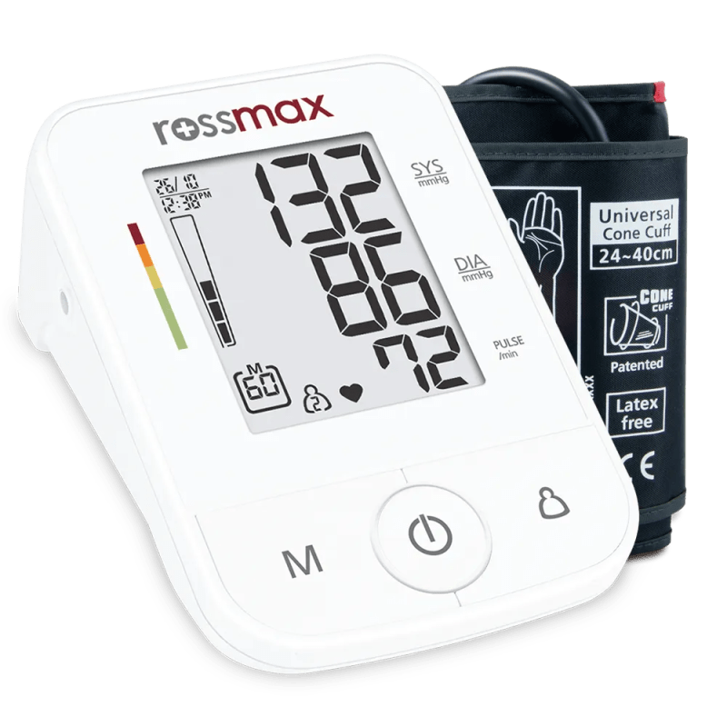 Rossmax X3 Automatic Blood Pressure Monitor by Rossmax Bangladesh — MediportBD (ডায়াগনস্টিক যন্ত্রপাতি)