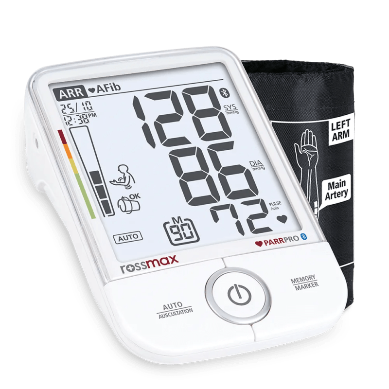 Rossmax X9 BT PARR PRO Professional Blood Pressure Monitor by Rossmax Bangladesh — MediportBD (ডায়াগনস্টিক যন্ত্রপাতি)