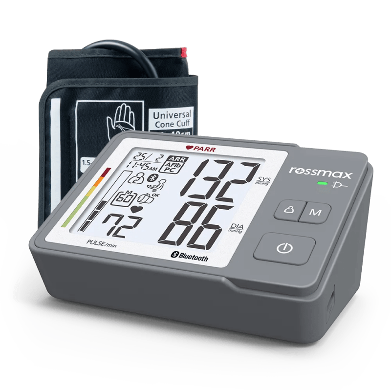 Rossmax Z5 BT PARR Automatic Blood Pressure Monitor by Rossmax Bangladesh — MediportBD (ডায়াগনস্টিক যন্ত্রপাতি)