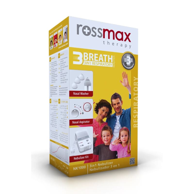NK1000 Rossmax 3in1 Respiratory Solution by Rossmax Bangladesh — MediportBD