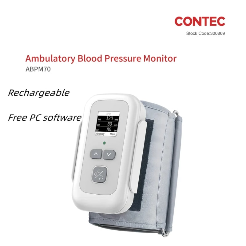 CONTEC ABPM70 24 Hour Arm NIBP Holter with PC Software by Contec Bangladesh — MediportBD (হাসপাতাল মেশিন)
