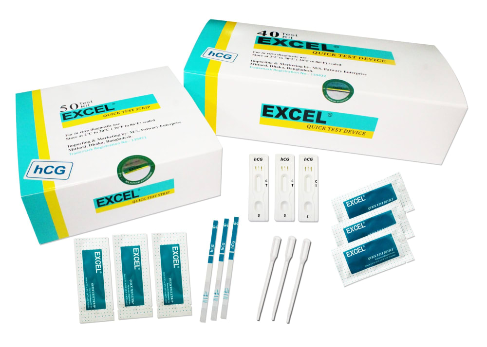 Excel hCG Pregnancy Rapid Test