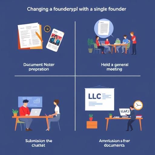 Как сменить учредителя в ООО с единственным учредителем: пошаговая инструкция