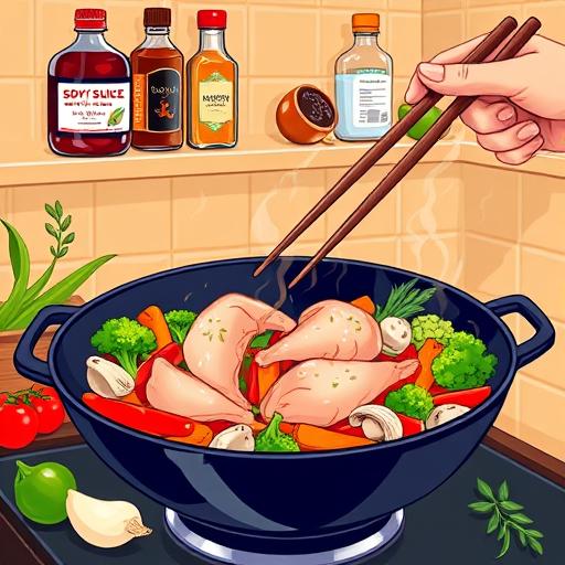 Как приготовить вок с курицей: простой рецепт для начинающих