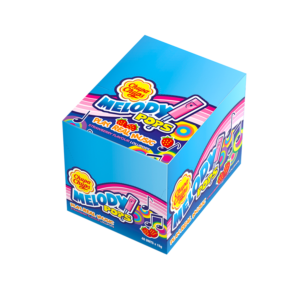 gyldige Pind Typisk Melody Pops 48u Display Box | Chupa Chups