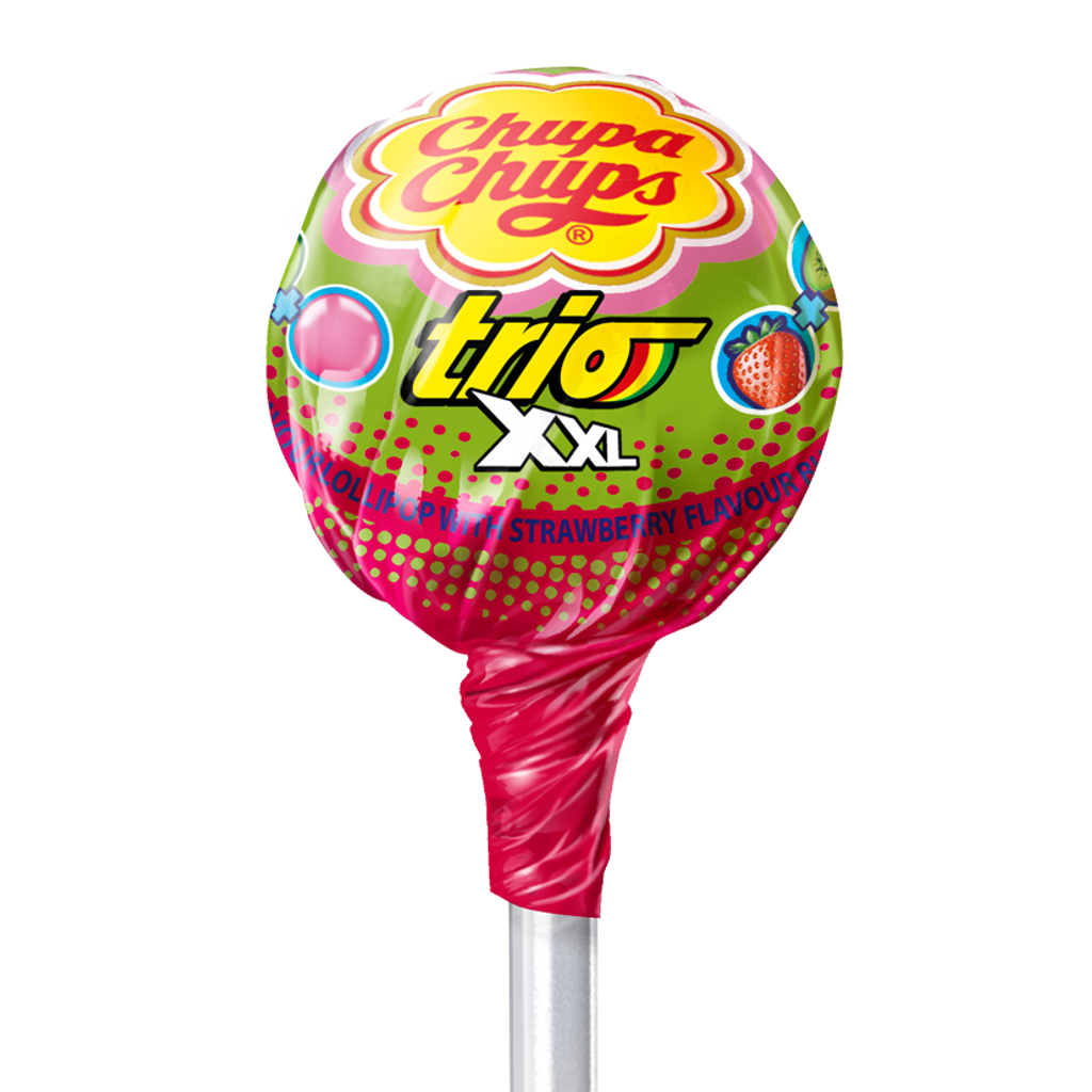 Chupa Chups Lollies Mixed Fruit Flavours * Orange * Cherry * Apple *  Strawberry