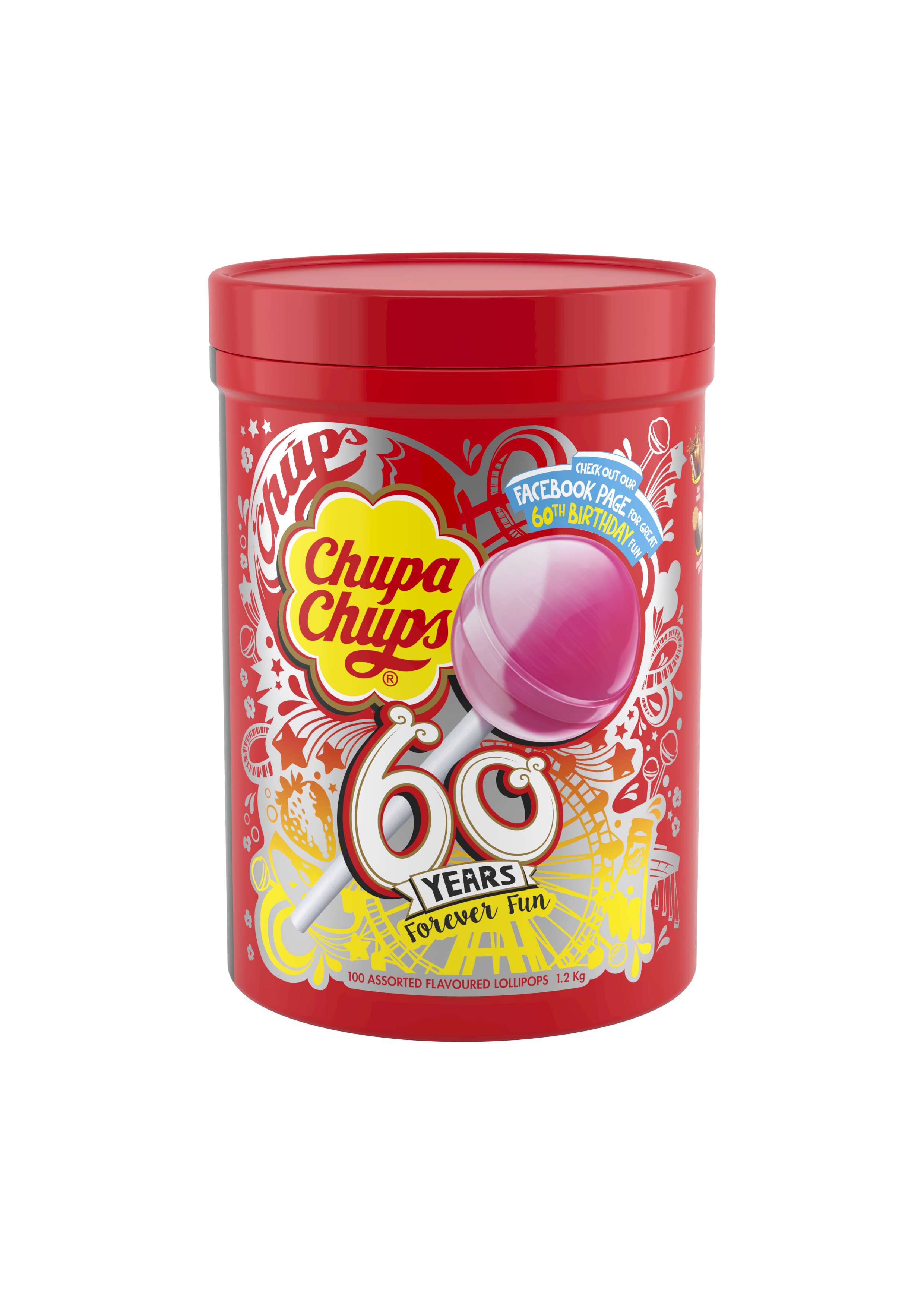 Chupa Chups 1000 Piece Classic Assortment