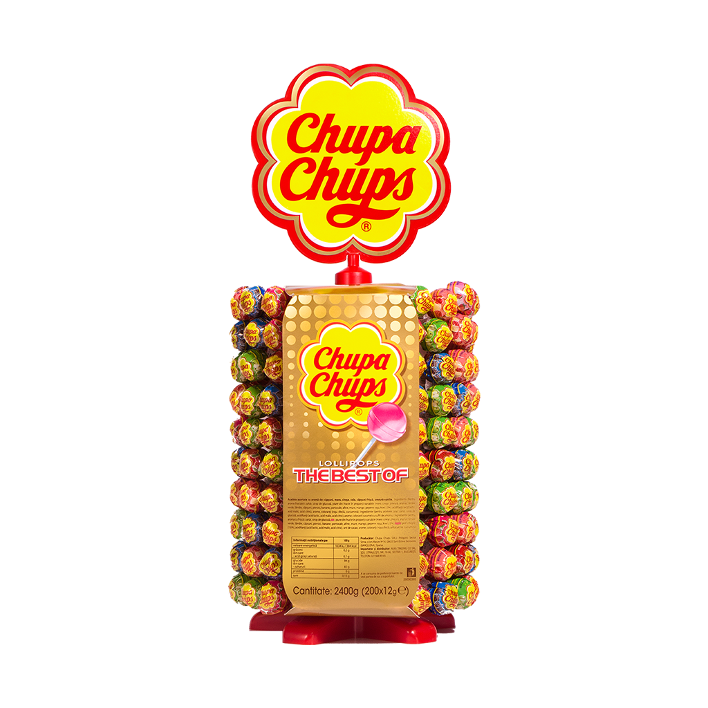 Chupa Chups The Best of 200 Lollipops 2400 g