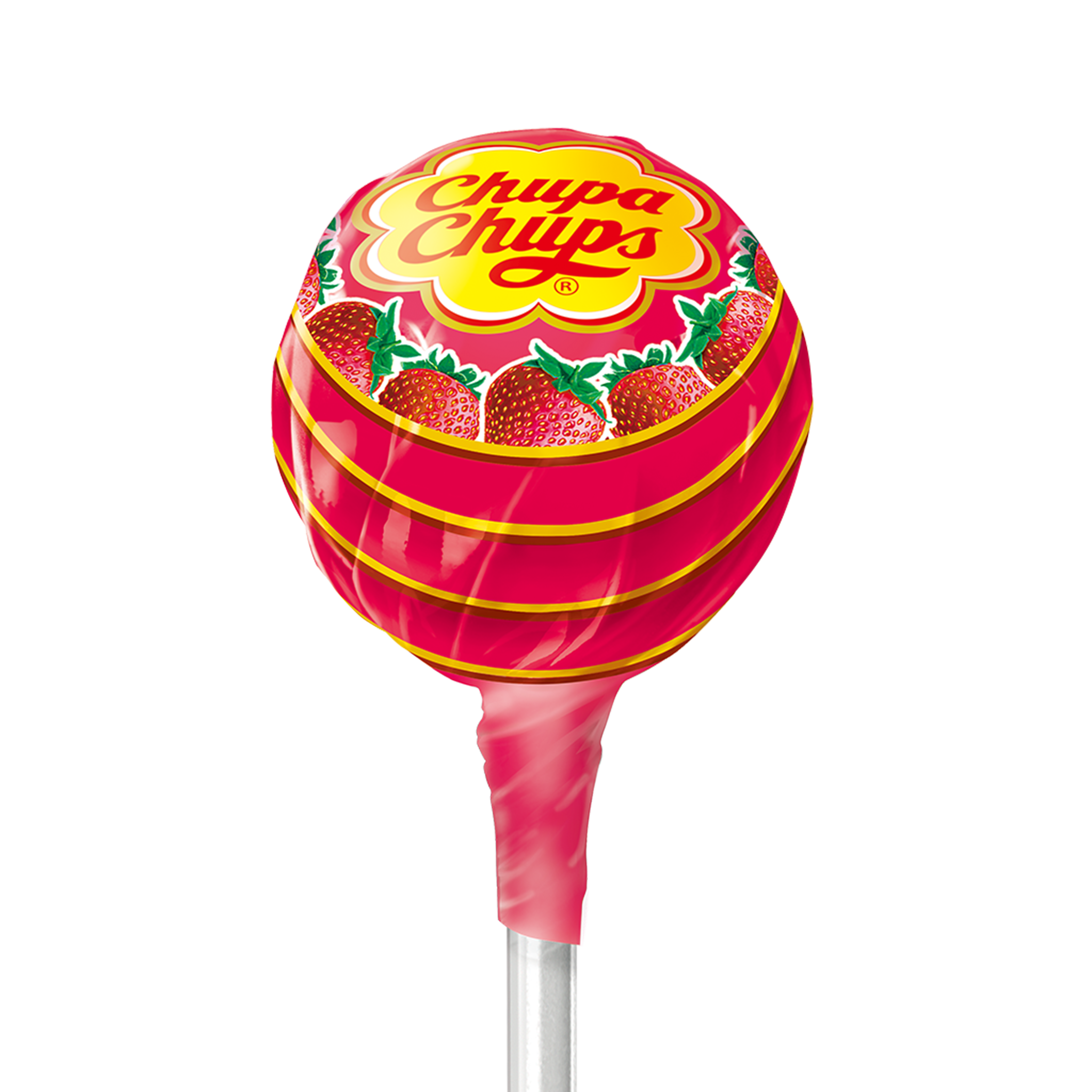 Chupa Chups チュッパチャップスいちご味 ガム11g 2袋 わたあめ X