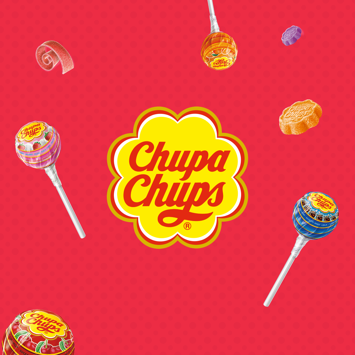 CHUPA CHUPS TUBO de 50 