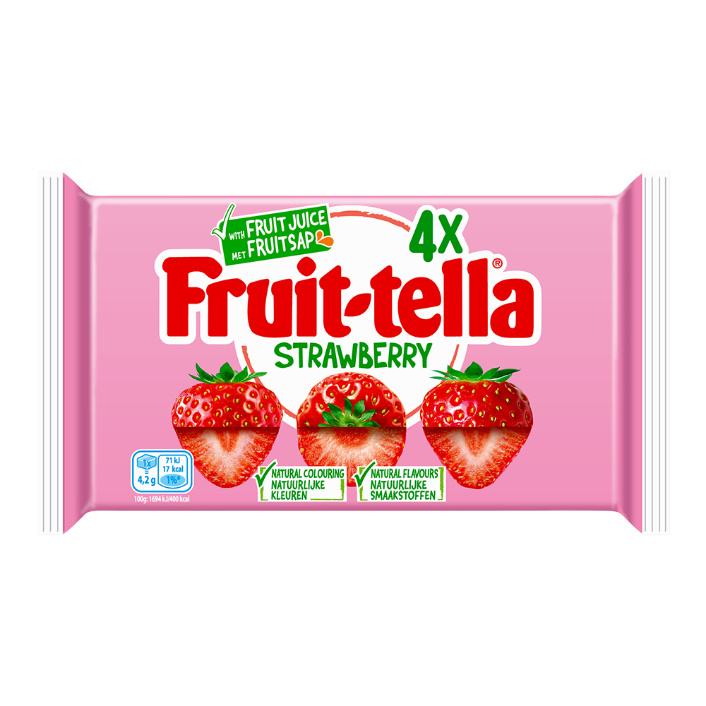 Fruittella Jumbostick Strawberry vegan