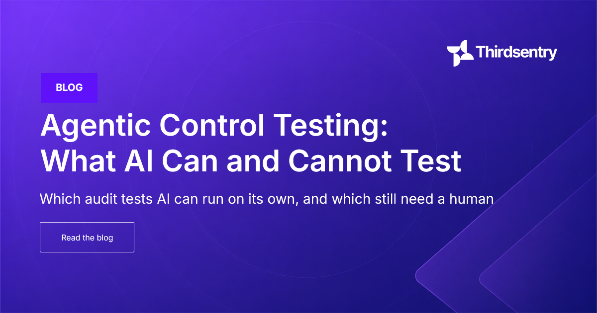 Agentic Control Testing: When AI Can Execute a Test and When It Cannot