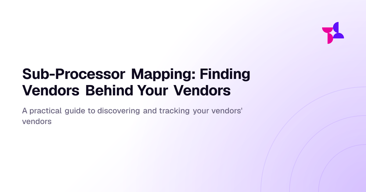 Sub-Processor Mapping: Finding the Vendors Behind Your Vendors