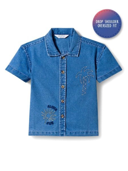 Soft Denim Casual Shirt