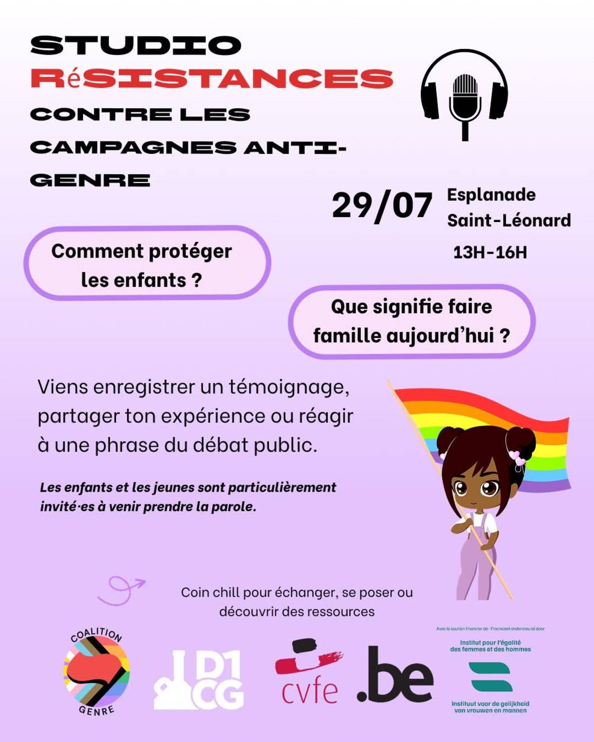 🎙️Studio résistances contre les campagnes anti-genre 🌈