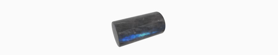 Labradorite naturelle à reflets bleus pour bracelet Flex