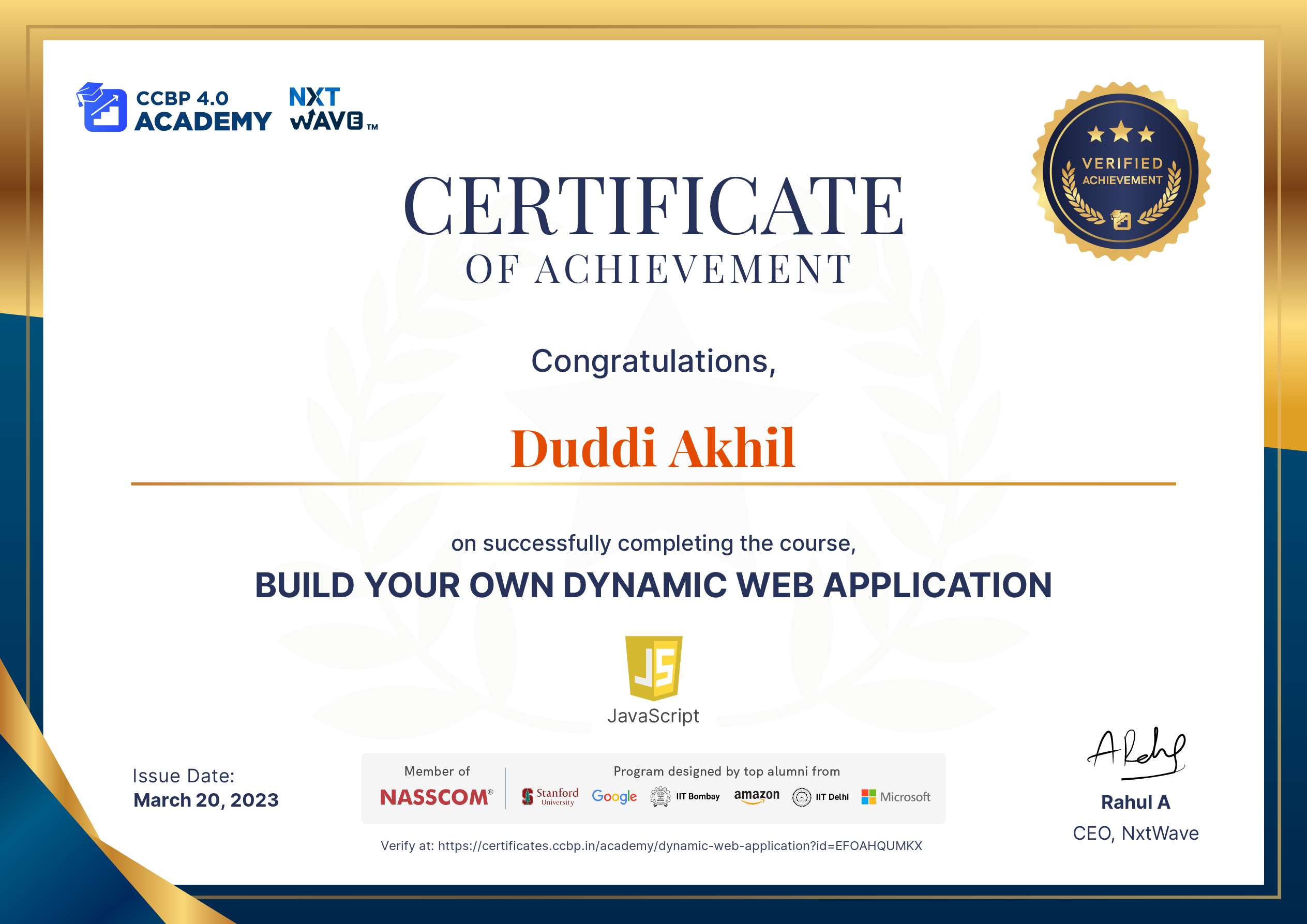 Dynamic Web Applications
