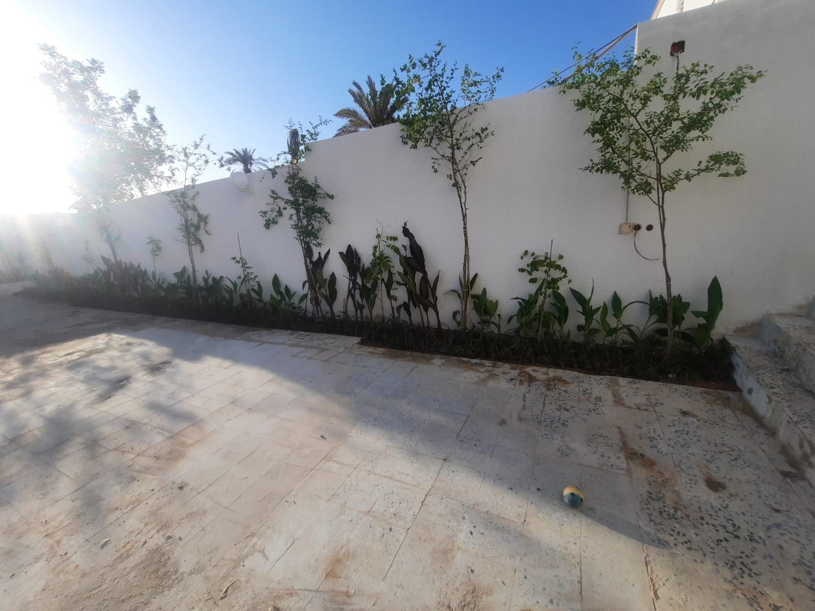 تركيب أعمدة سياج