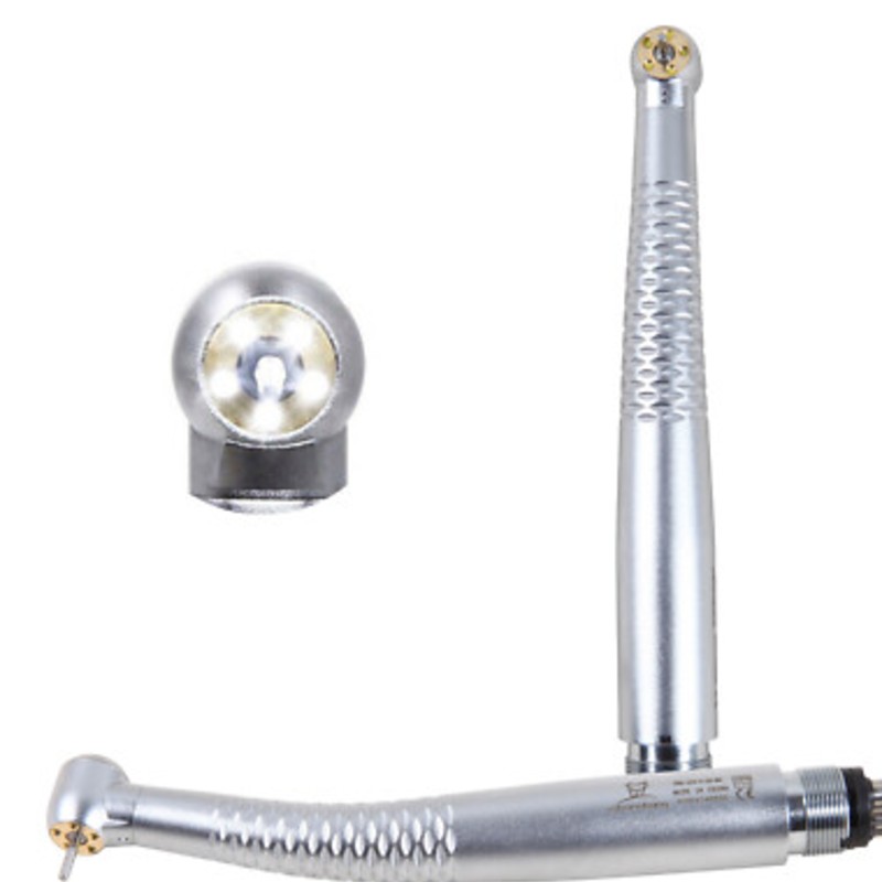 Turbina dental pushbutton con luz led