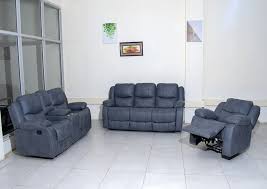 Grey 6 seater Luxury Recliner