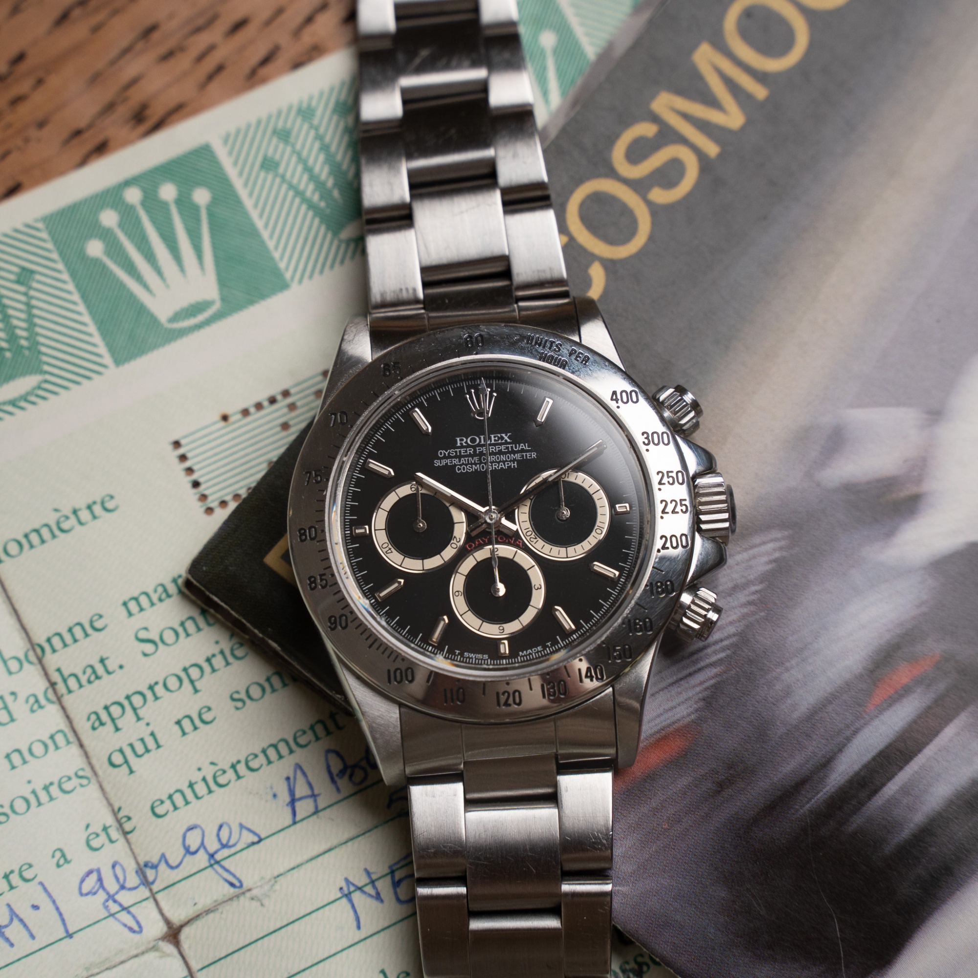 Rolex  Daytona 16520  Nero  Seriale L2xxx
