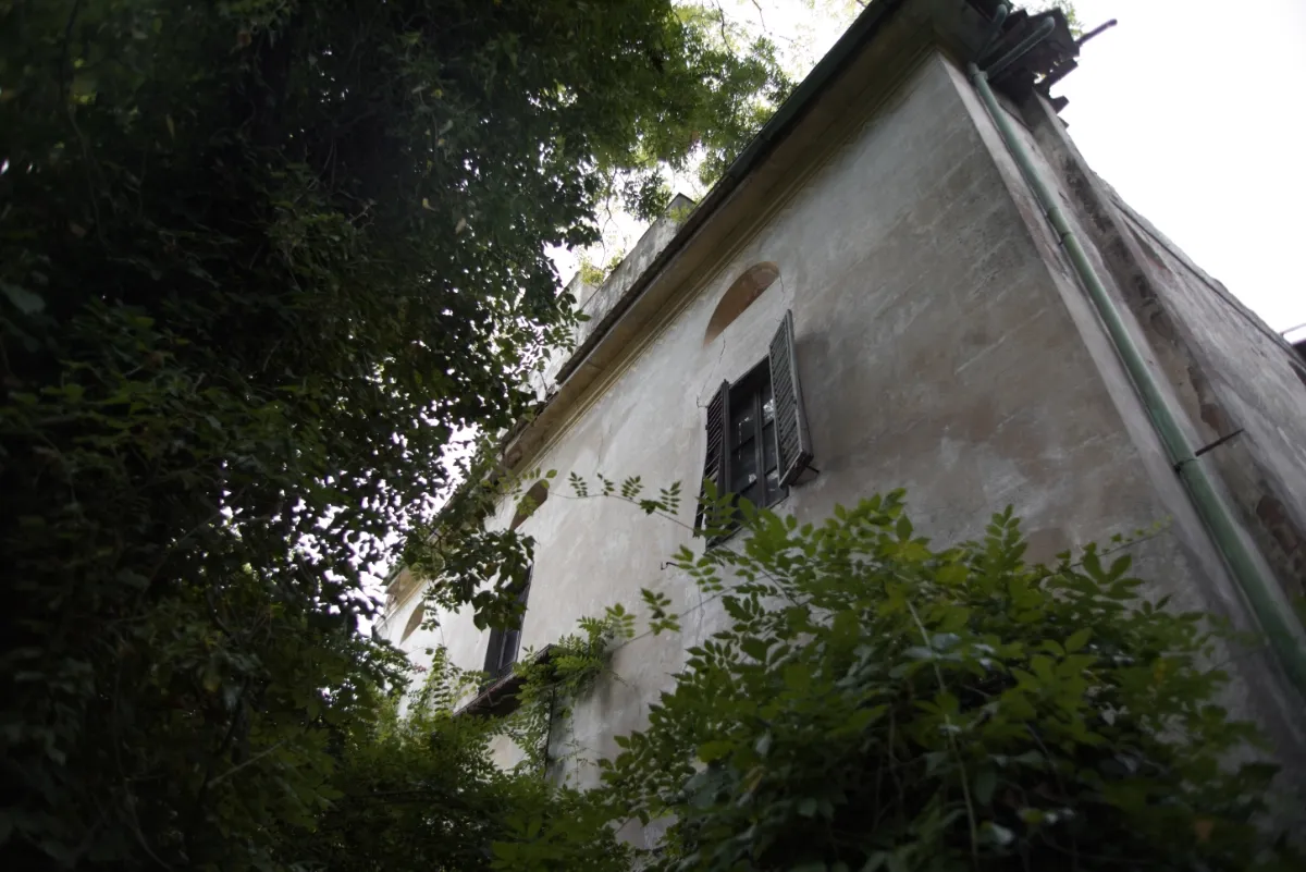 casa abbandonata: esterno
