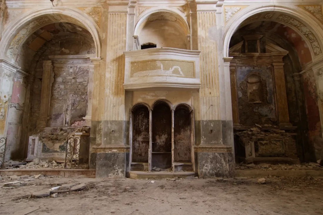 Interno della chiesa