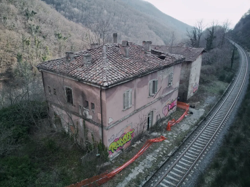 Visuale aerea fornello
