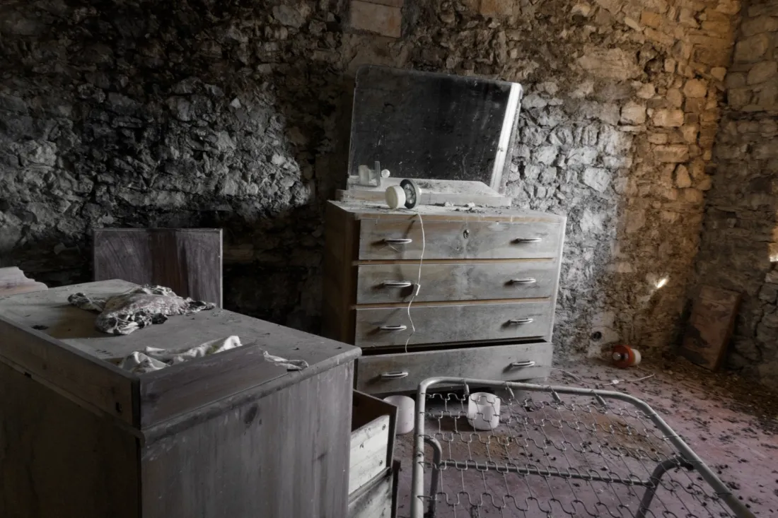 Le case abbandonate di Lucchio